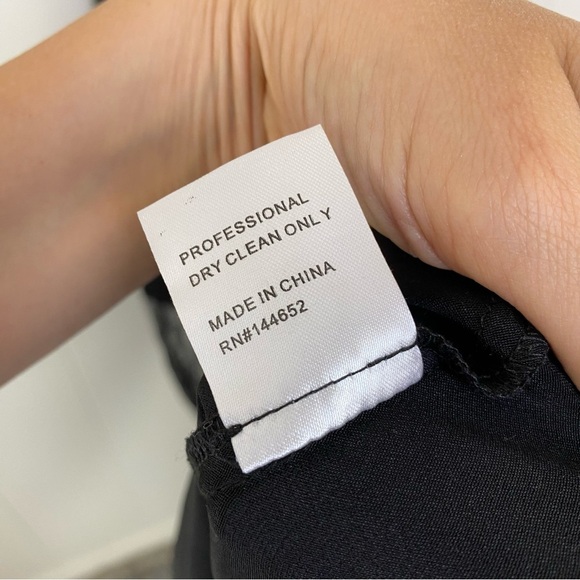 Stone Cold Fox Edwin Black Silk Slip Gown Size XS/S  Maxi Dress Elegant Silk - Picture 9 of 16